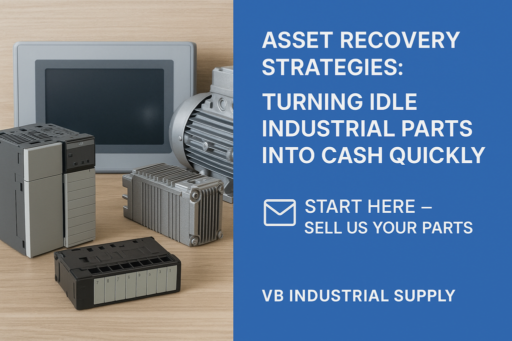 Asset Recovery Strategies: Turning Idle Industrial Parts into Cash Quickly