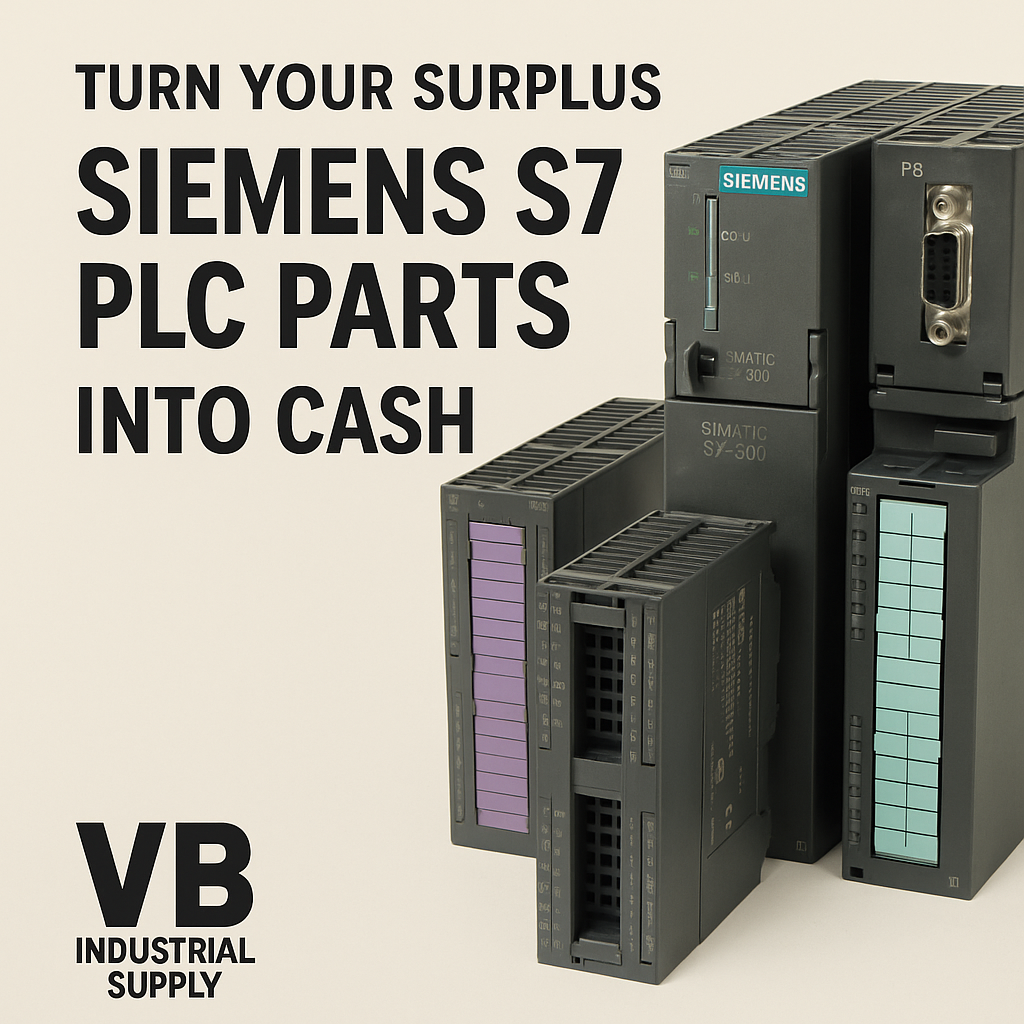 Sell Siemens S7 PLC Parts | VB Industrial Supply