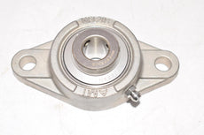 NEW AMI Bearings MUC202-10 MFL-204 2 Bolt Flange Stainless Steel Insert Bearing