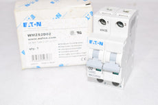 NEW Eaton WMZS2D02 Miniature Circuit Breaker Switch 2A 5kA Type D 277/480VAC