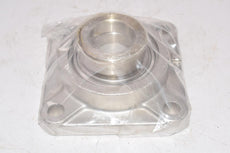 NEW Stainless Steel SF207 PILLOW BLOCK BEARING 4 Bolt 1-1/4'' Bore W/ Collar