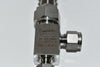NEW Swagelok SS-3NBS4 Stainless Steel Severe Service Union Bonnet Needle Valve, 0.35 Cv, 1/4 in