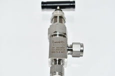 NEW Swagelok SS-3NBS4 Stainless Steel Severe Service Union Bonnet Needle Valve, 0.35 Cv, 1/4 in