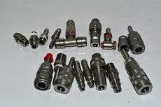 Lot of Control Valves Fittings Couplings Straight Tee & More