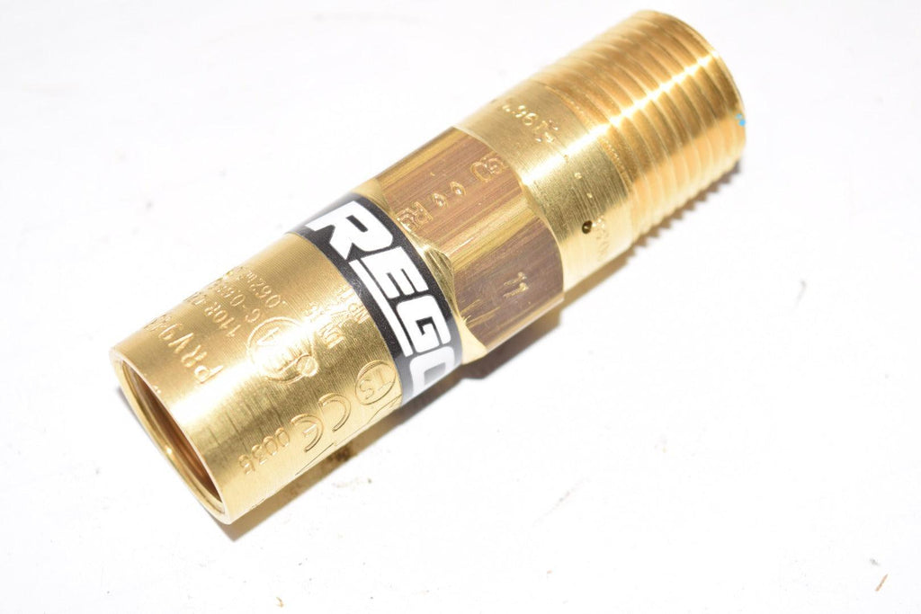 NEW REGO PRV9434T400 PRESSURE RELIEF VALVE WITH DRAIN HOLE Brass