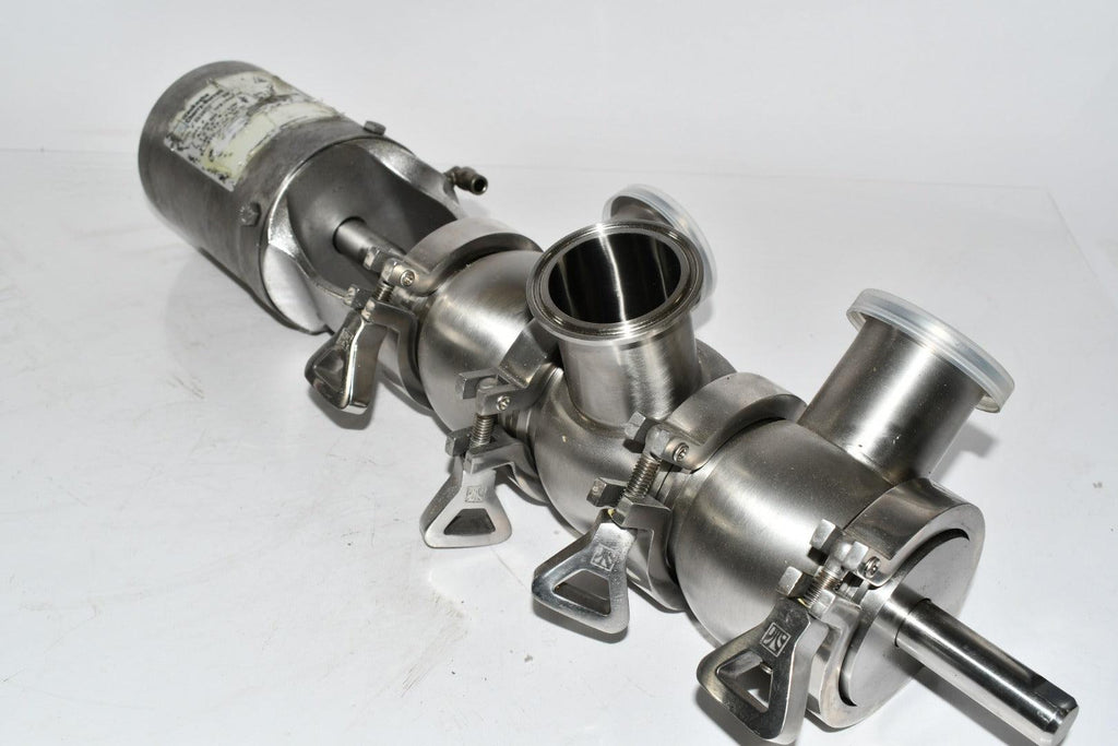 SPX Waukesha W6100010 W61 C 2.0'' S-Line Valve W/ Stainless Fittings