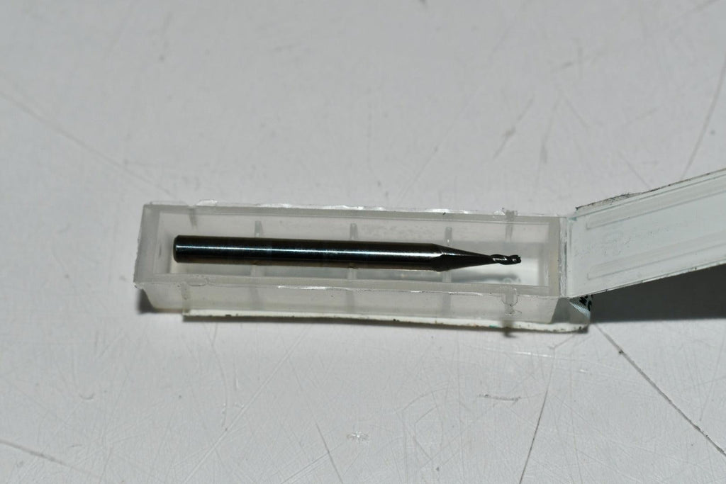 NEW SGS 30506 3/64'' x 1/8'' x 7/64'' LOC x 1-1/2'' OAL 3 Flute Ball End Mill