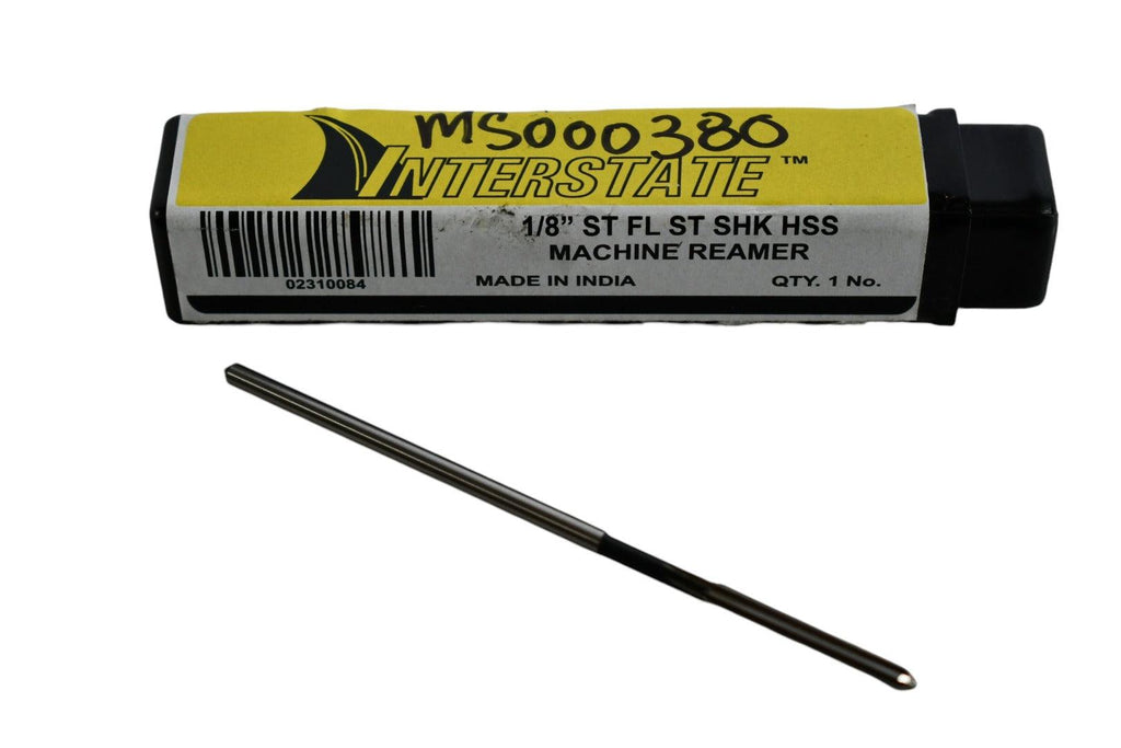 NEW Interstate 144429600180000 Chucking Reamer: 1/8'' Dia, 3-1/2'' OAL