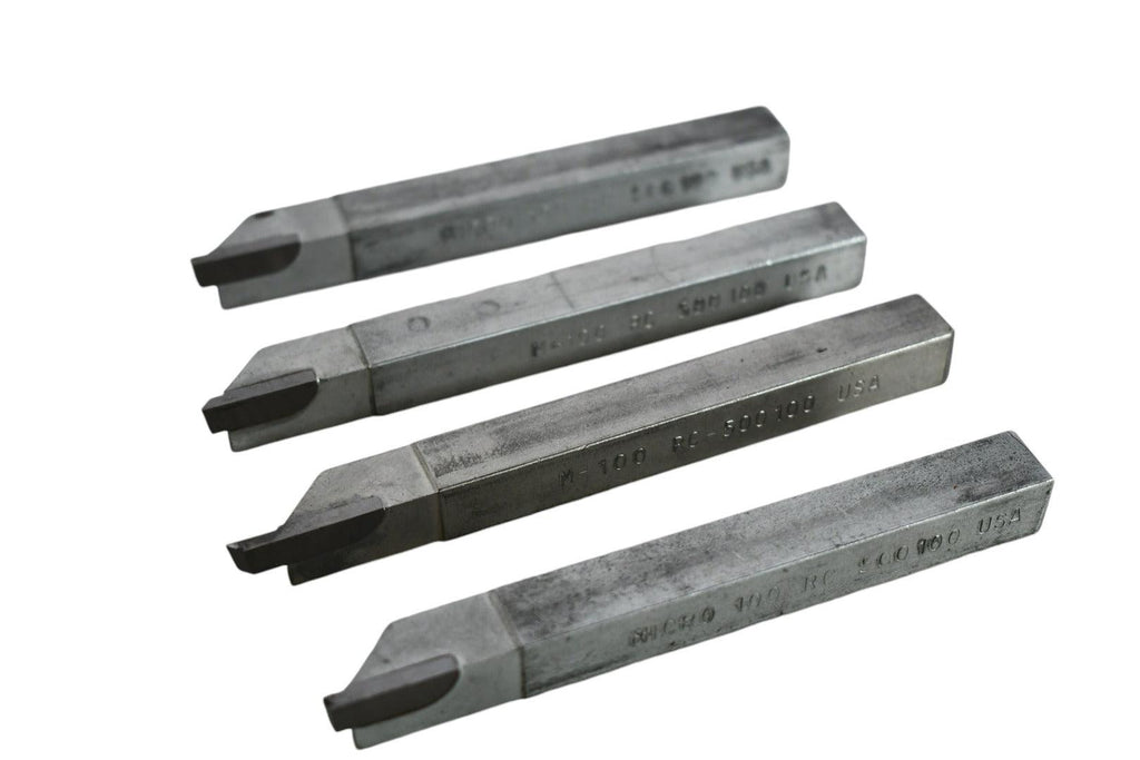 Lot of 4 Micro 100 RC-500100 Screw Machine Tool - Cut Off