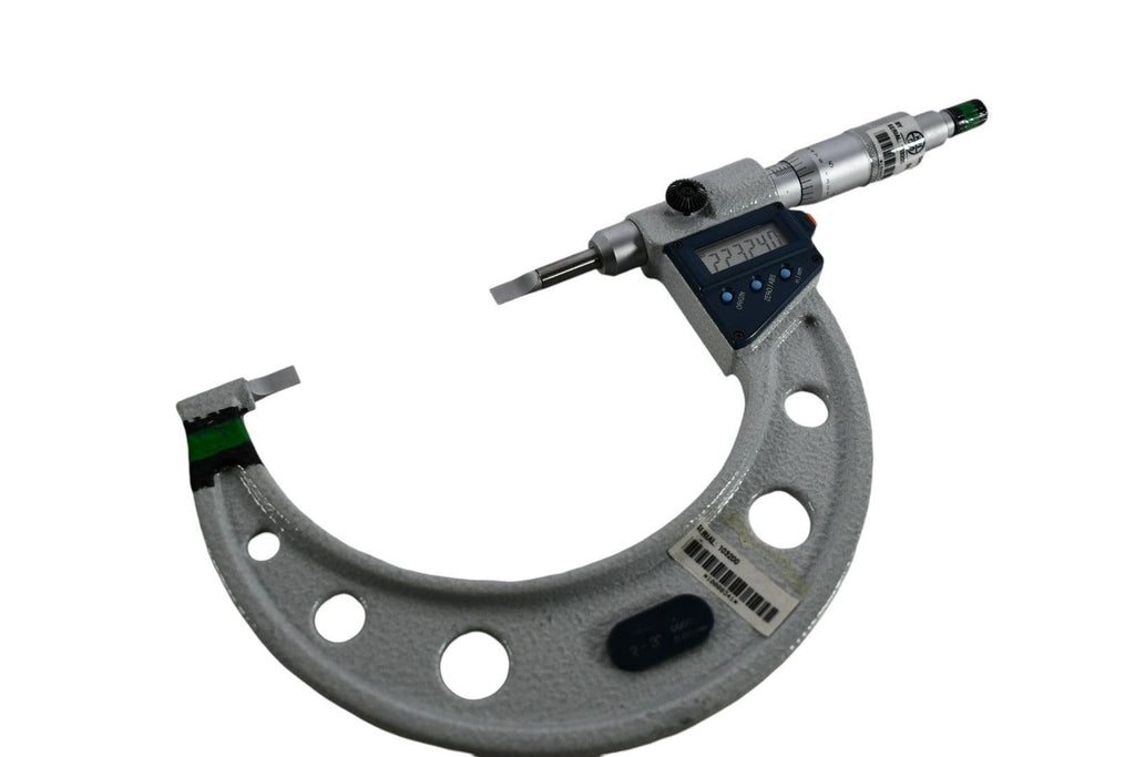 Mitutoyo 422-313-30 Digimatic Blade Micrometer 2-3''/50-75mm .00005''/0.001mm