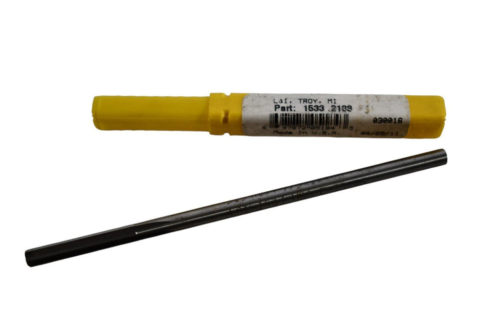 NEW L&I 1533 .2188 7/32'' Chucking Reamer