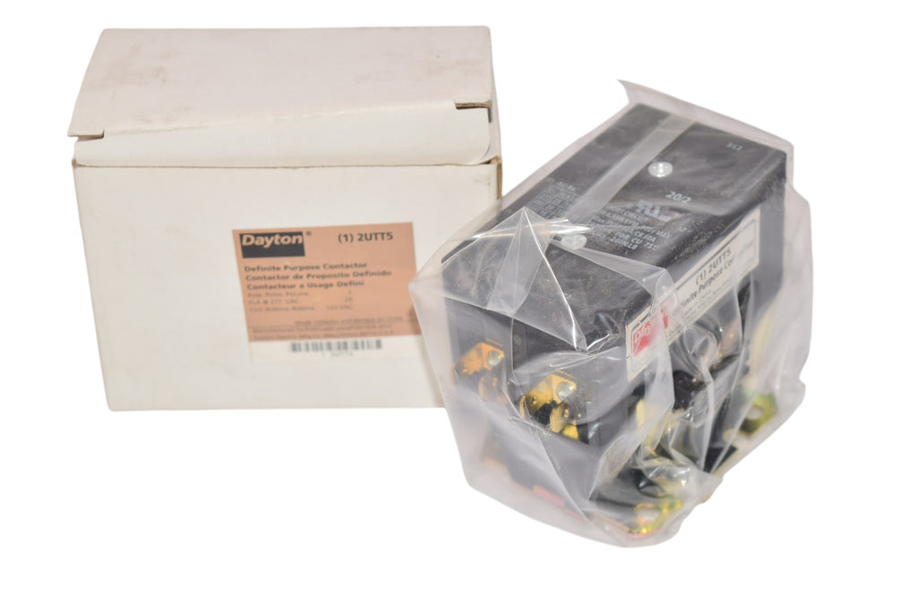 NEW Dayton 2UTT5 Definite Purpose Contactor 120 VAC Coil