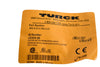 NEW Turck RKS 4.5T-5-RSS 4.5T Cordset, M12 Female to M12 Male Straight, 5m, 4A 250V, Gray PVC, Eurofast Series