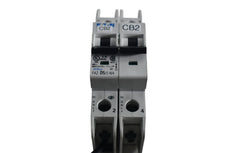Eaton - Cutler Hammer FAZ-D5/2-NA Miniature Circuit Breakers, T/M, D Curve, 5A, 2-Pole, DIN, UL489, FAZ-NA Series