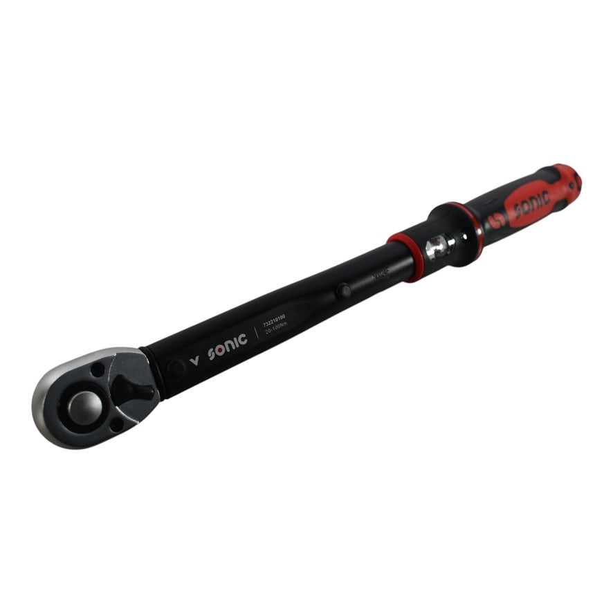 NEW SONIC 732210100 Torque wrench 3/8'' Drive 20-100Nm