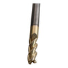 NEW MP Tool 1/4'' Carbide End Mill 3FL .015r ZRN 2-1/2'' OAL
