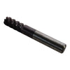 NEW Hanita Z4S6713005RA 1/2'' Carbide End Mill 6FL .120R 1'' LOC 3-1/2'' OAL