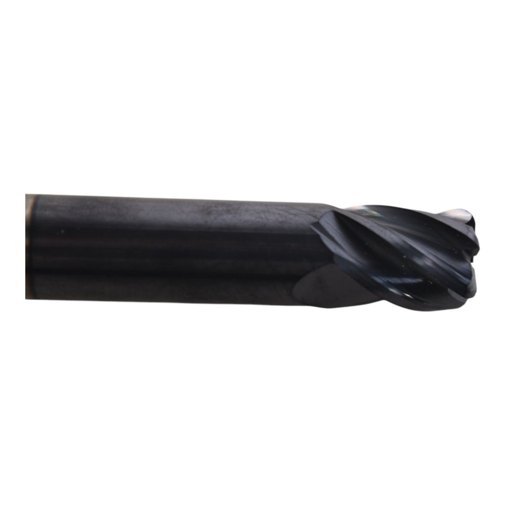 NEW 1/2'' Carbide End Mill SFI .090R 5FL 3-1/2 OAL