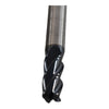 NEW 3/8'' Carbide End Mill 0.375'' 4FL .060R 2-1/2'' OAL