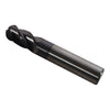 NEW MP Tool 1/2'' Ball Carbide End Mill 4FL AITIN 3'' OAL