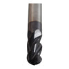 NEW MP Tool 1/2'' Ball Carbide End Mill 4FL AITIN 3'' OAL