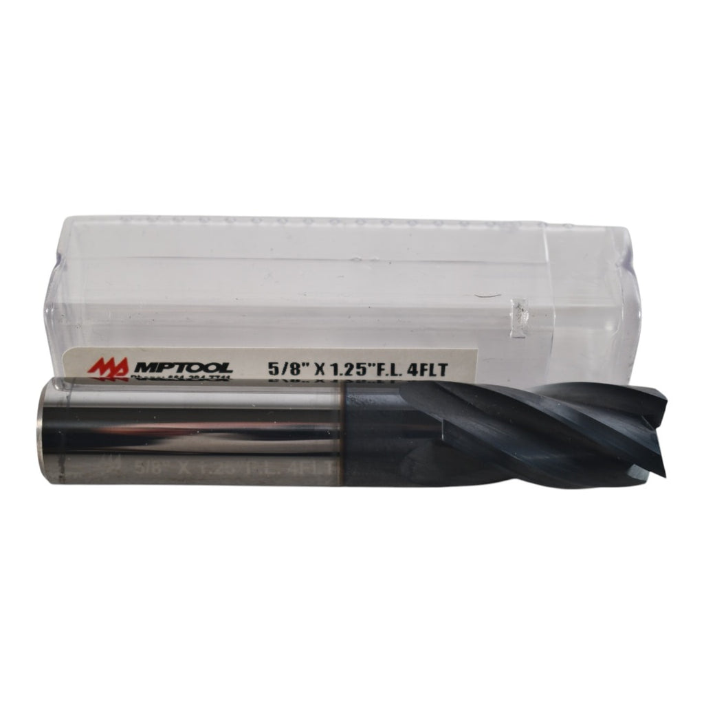 NEW MP Tool 5/8'' Carbide End Mill 1-1/4'' LOC 4FL 3-1/2'' OAL