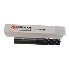 NEW MP Tool 7/16'' Carbide End Mill 5FL 3'' OAL