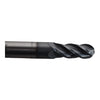 NEW MP Tool .335'' Carbide Ball End Mill 4FL AITIN 2-1/2'' OAL