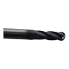 NEW Kennametal 4BN0281IR075A KC633M Ball End Mill: 9/32'' Dia, 3/4'' LOC, 4 Flute, Solid Carbide