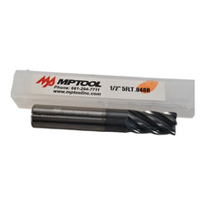 NEW MP Tool 1/2'' Carbide End Mill 5FL .040R 3'' OAL