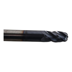 NEW Anaconda 7/16'' Carbide Ball End Mill 4FL TIAIN 4'' OAL