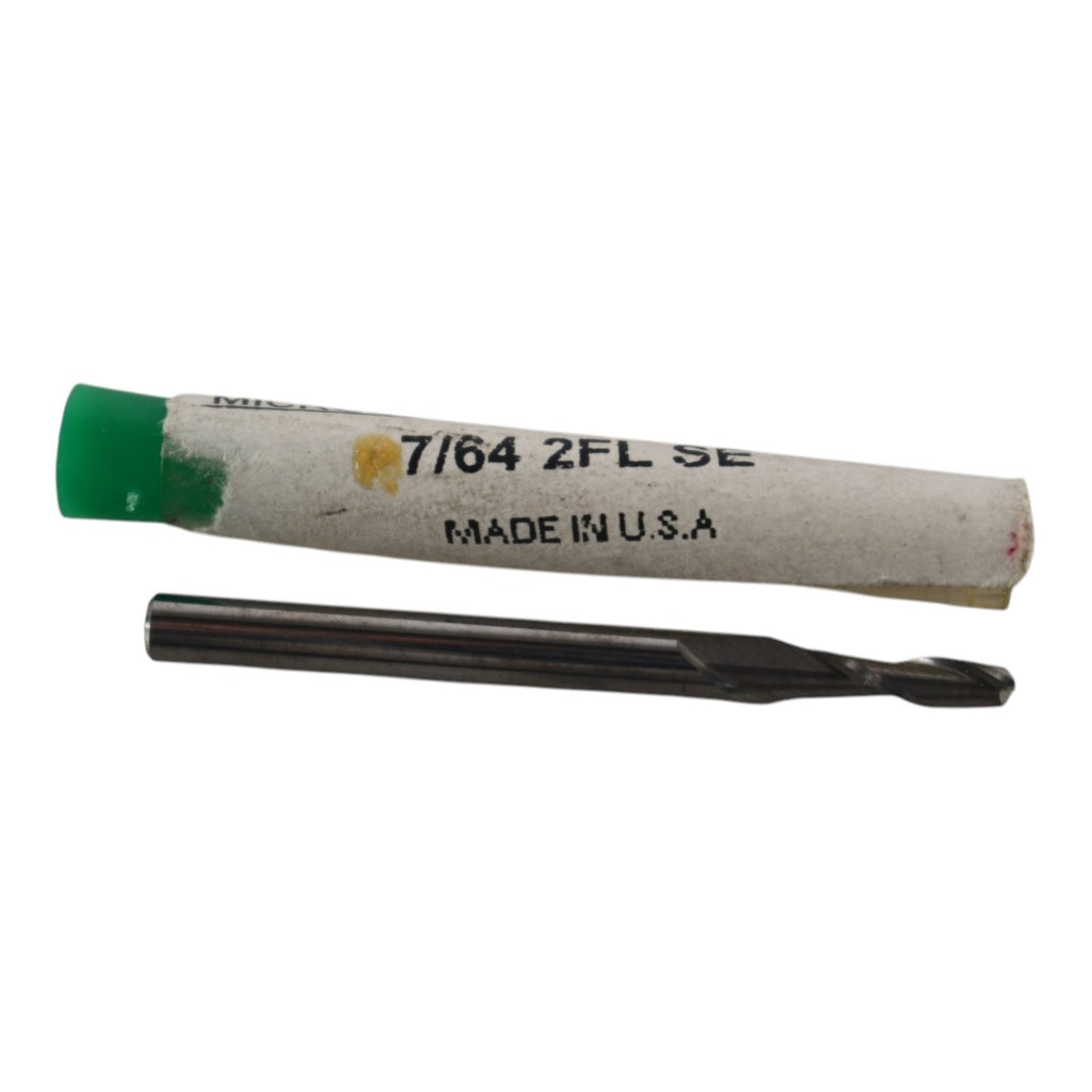 NEW Micrograin 7/64'' 2SL SE Carbide End Mill 1-1/2'' OAL USA