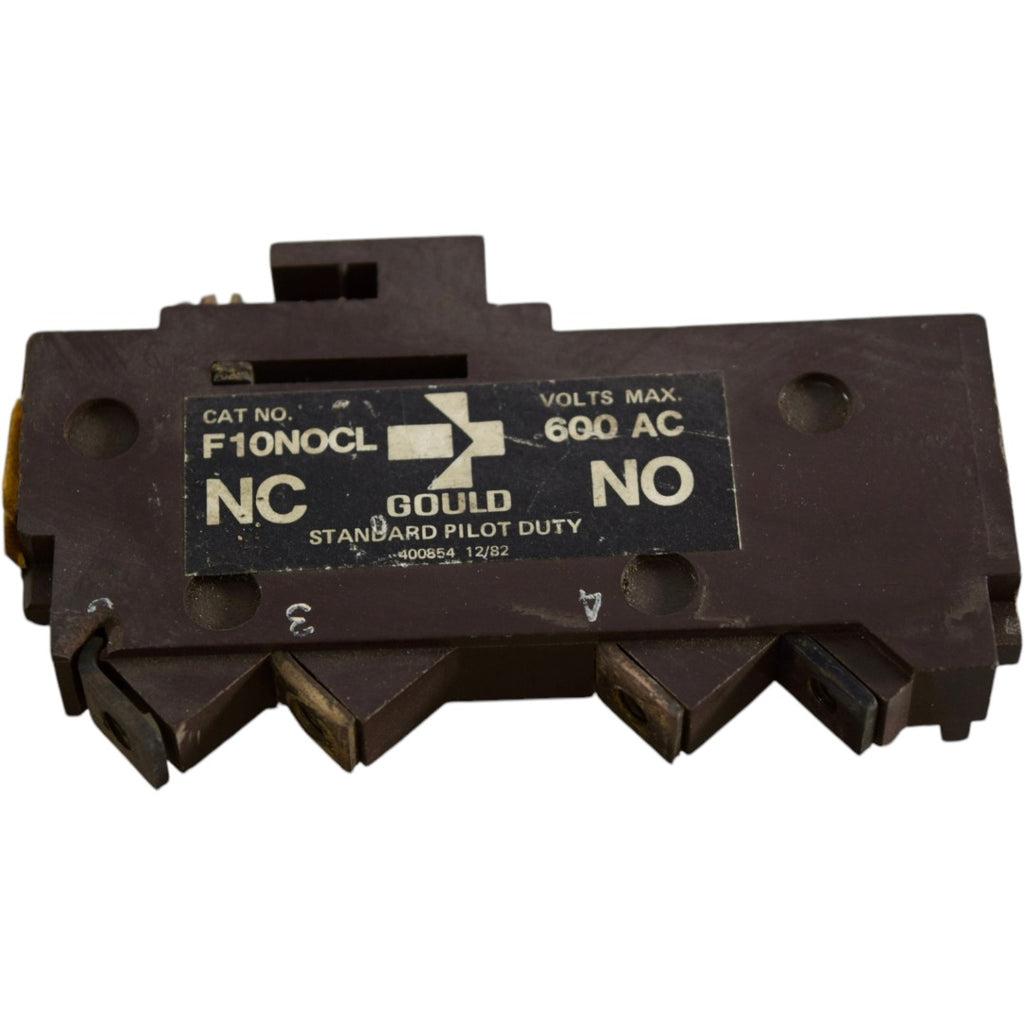 GOULD F10N0CL Auxiliary Interlock Contact 600 VAC MAX