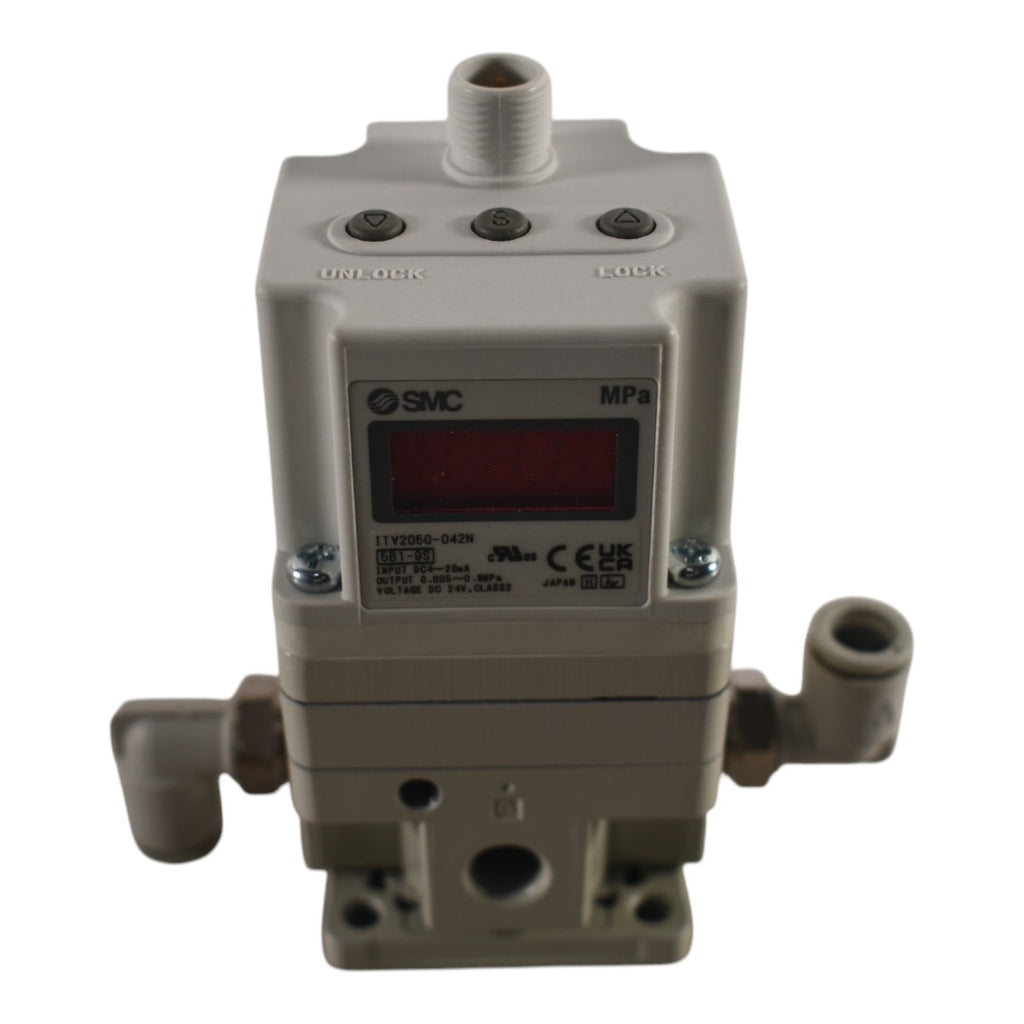 SMC ITV2050-042N regulator, electro-pneumatic, IT2000/ITV2000 E/P REGULATOR