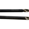 Pack of 2 NEW Guhring 17444913 50408,73 HSS Extra Length Drill Bit 11/32''