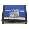 NEW Misumi LHFRWM-MX20 Flanged Linear Ball Bearing Double, MX Lubrication Unit