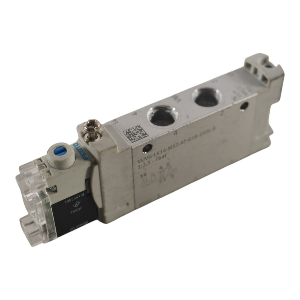 Festo VUVG-LK14-M52-AT-G18-1H2L-S Solenoid Valve