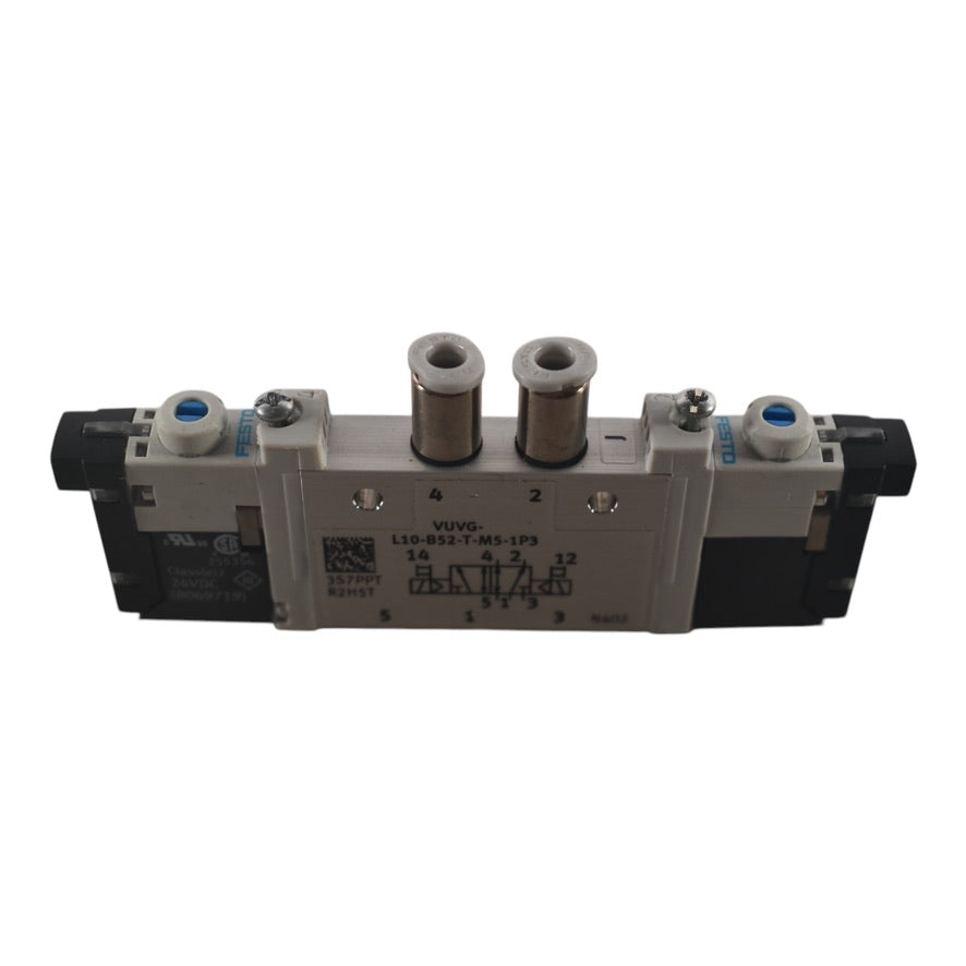 Festo VUVG-L10-B52-T-M5-1P3 Solenoid Valve 5/2-way valve 24VDC