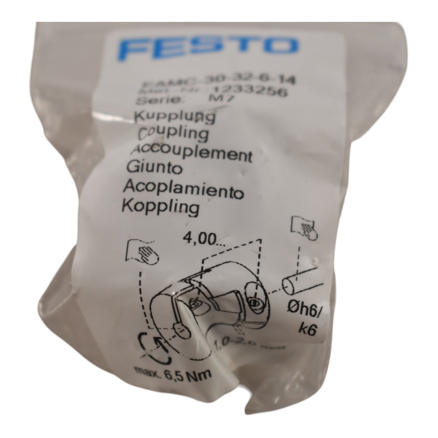 NEW Festo EAMC-30-32-6-14 1233256 Quick coupling
