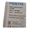 NEW Festo SIES-8M-PS-24V-K-7,5-OE Proximity sensor, for T slot, PNP, closing, M8 plug, 7.5m cable 551386