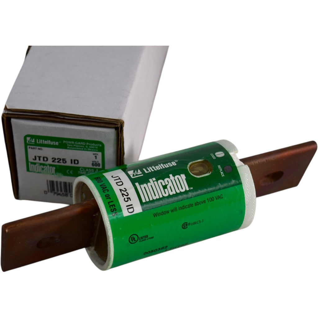 NEW Littelfuse JTD225ID Time Delay Fuse 600V Class J