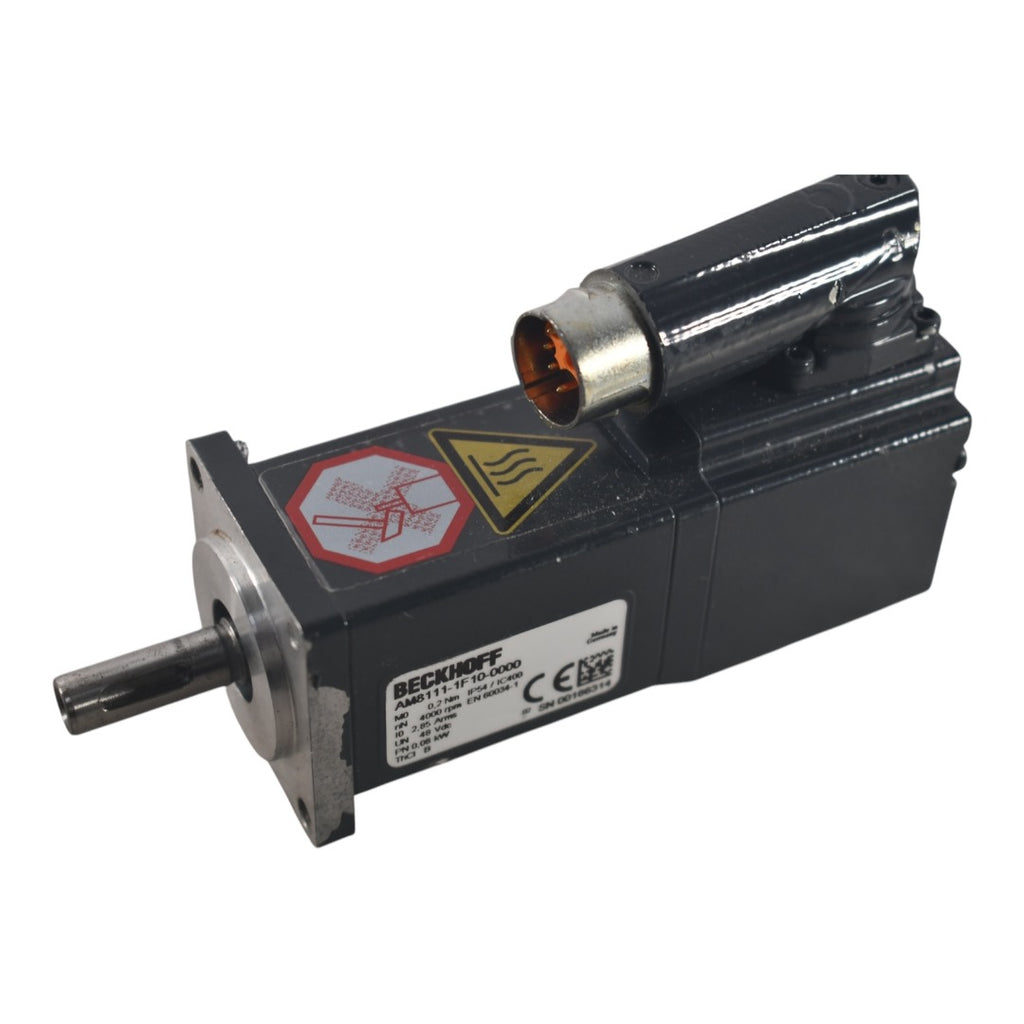 Beckhoff AM8111-1F11-0000 Servo Motor 48V DC MO=0.2NM