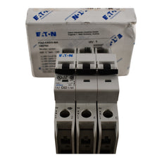 NEW Eaton - Cutler Hammer FAZ-C63/3-NA 240VAC 3P 63A C CURVE Circuit Breaker