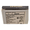 NEW Leviton 2625F 30 Amp, 250 Volt, NEMA L6-30P 2P, 3W, Flanged Inlet Locking Receptacle
