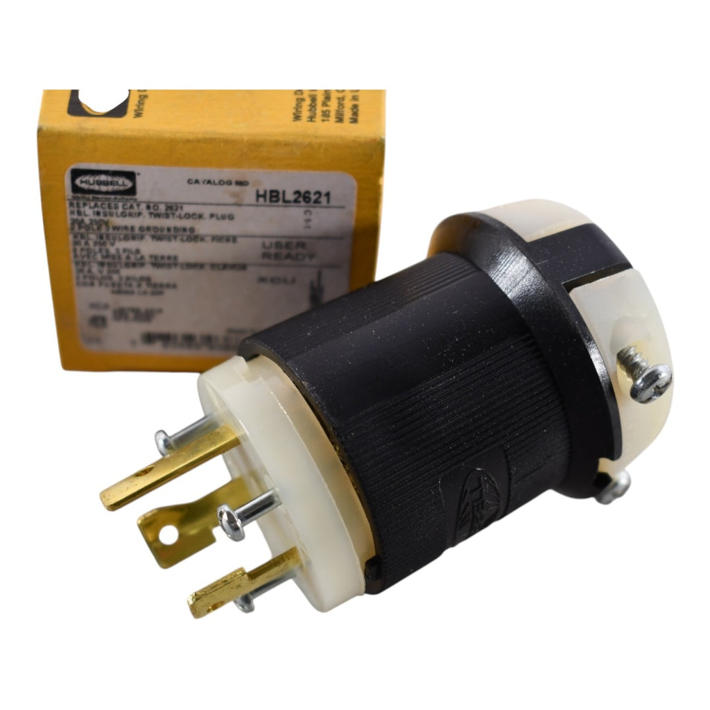 NEW Hubbell HBL2621 AC Plug NEMA L6-30 Male
