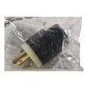 NEW Leviton 5366-C Straight Blade Plug, 20A, 125 VAC, Industrial Grade, Black and White