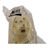 NEW Bryant Electric 5278 Industrial Grade 15 Amp 125V Nema 5-15P Flanged Inlet, Grounding, White