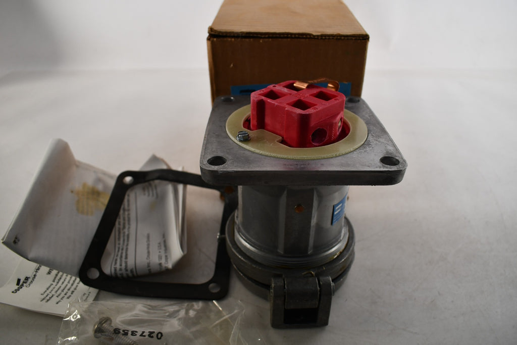 NEW Eaton Crouse-Hinds AR642 - 60A Pin & Sleeve Receptacle 3W 4P 250VDC/600vac