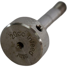20cc Infeed Star Medical Device Part