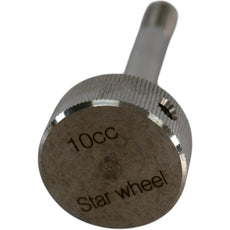 10cc Star Wheel Medical Device Part Stainless
